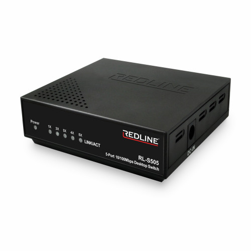 Redline RL-S505 5-Port 10/100Mbps Desktop Switch