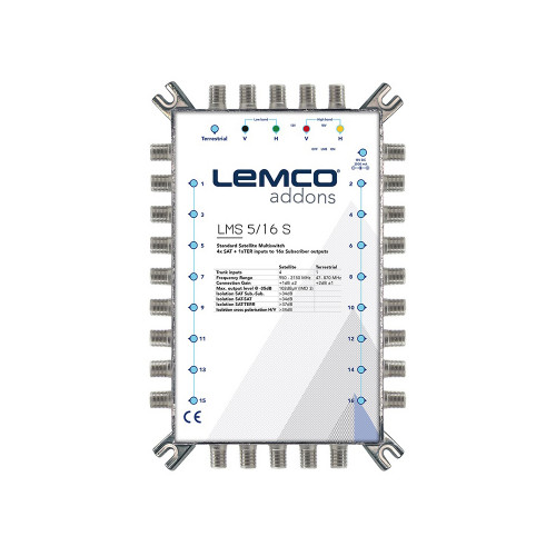 Lemco 5x16 Single Multiswitch