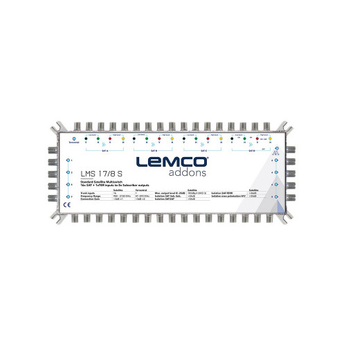 Lemco 17x8 Single Multiswitch