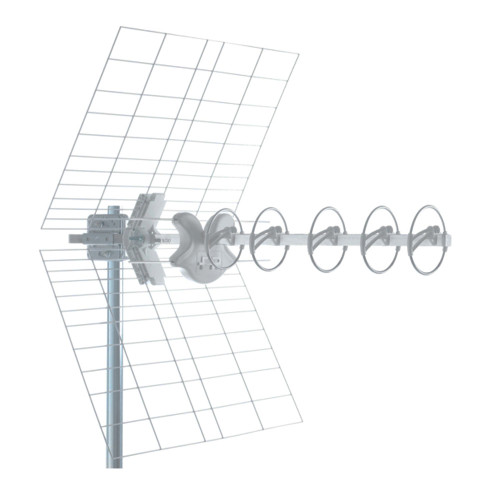Κεραία FRACARRO UHF ALPHA5 HD LTE 14db