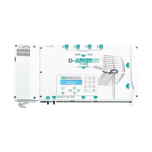 Headend D-MATRIX 8T, 8 είσοδοι TV DVB-T 8 έξοδοι DVB-T/C