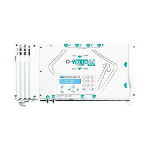 Headend D-MATRIX 4S, 4 είσοδοι SAT DVB-S2-2 έξοδοι DVB-T/C