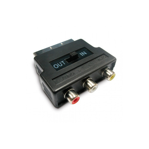 Προσαρμογή adaptor Scart Engel AV0951E 3RCA  BLISTER