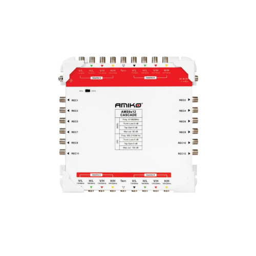 AMIKO 9X12 CASCADE Multiswitch