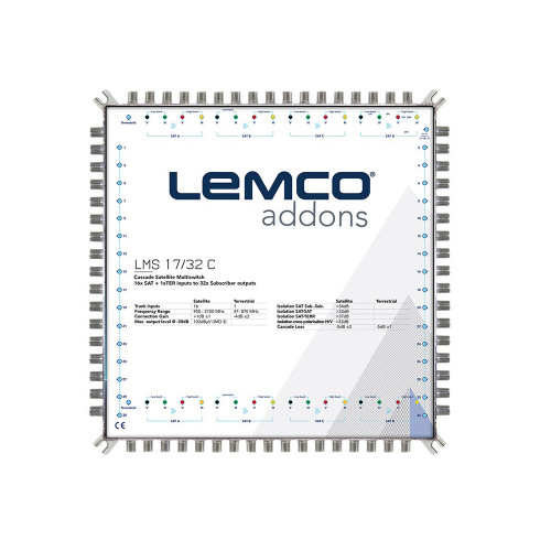 Lemco 17x32 Cascade Multiswitch