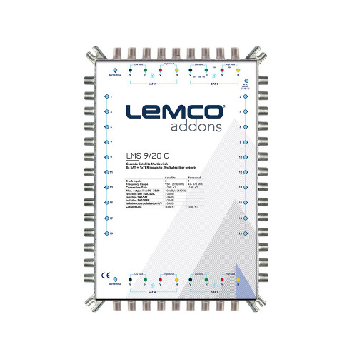 Lemco 9X20 Cascade Multiswitch