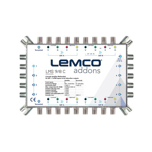 Lemco 9X8 Cascade Multiswitch