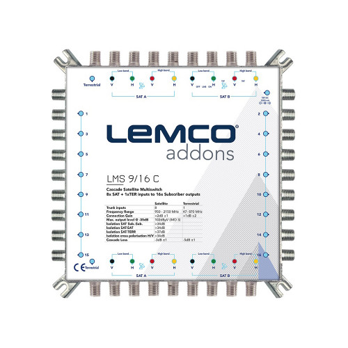 Lemco 9X16 CASCADE Multiswitch
