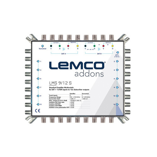 Lemco 9X12 Single Multiswitch